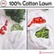 Cotton Lawn Fabric Lining Fabric 100% Cotton Thin 58" Wide Sewing (White, 2 Yard)